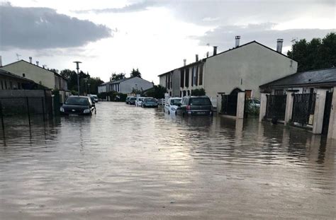 situation de l'orage.